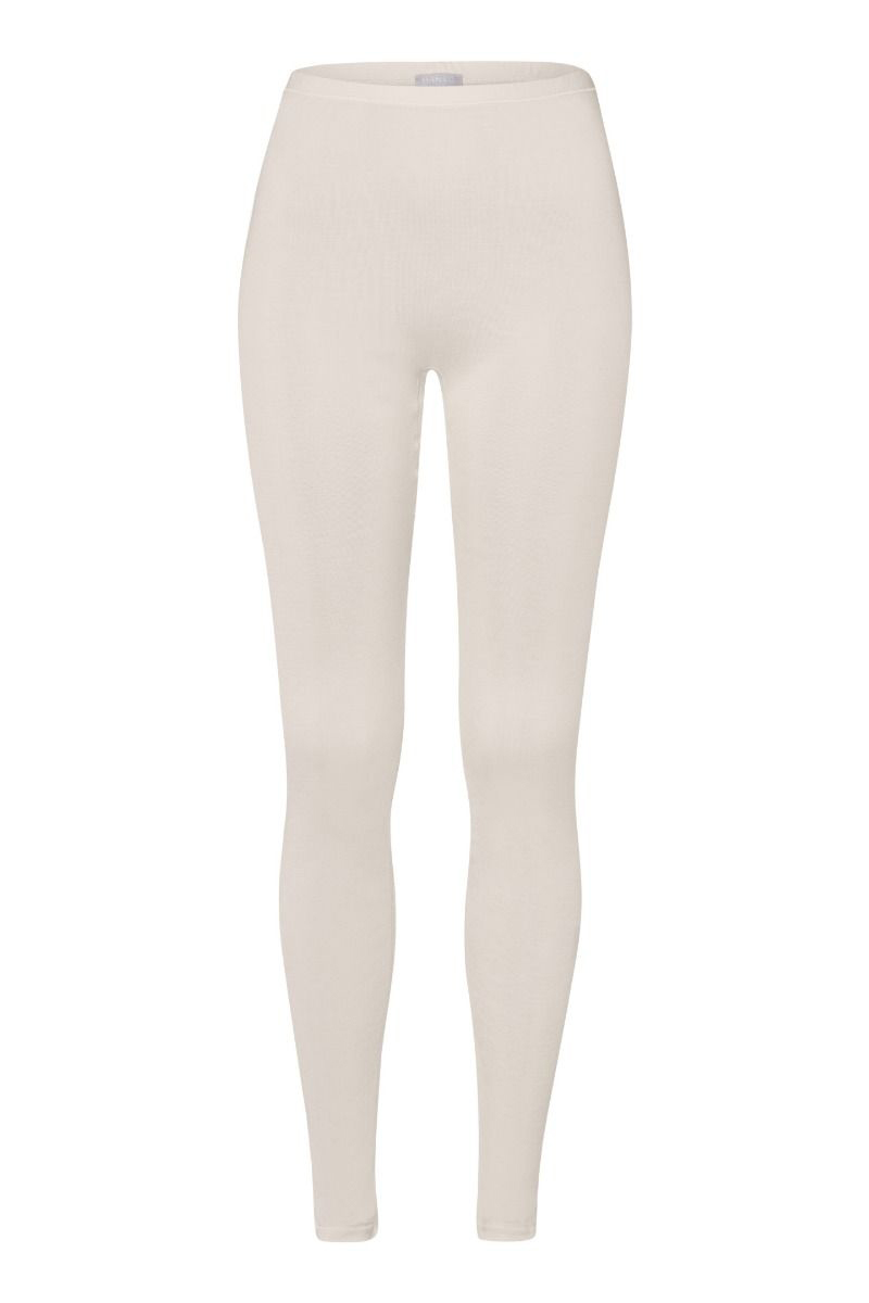 Hanro Pure Silk Leggings Longleg schwarz champagner – Bild 5