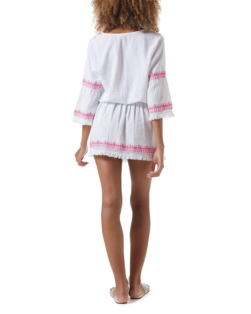 Alternative view of Melissa Odabash Kaftan Martina weiss