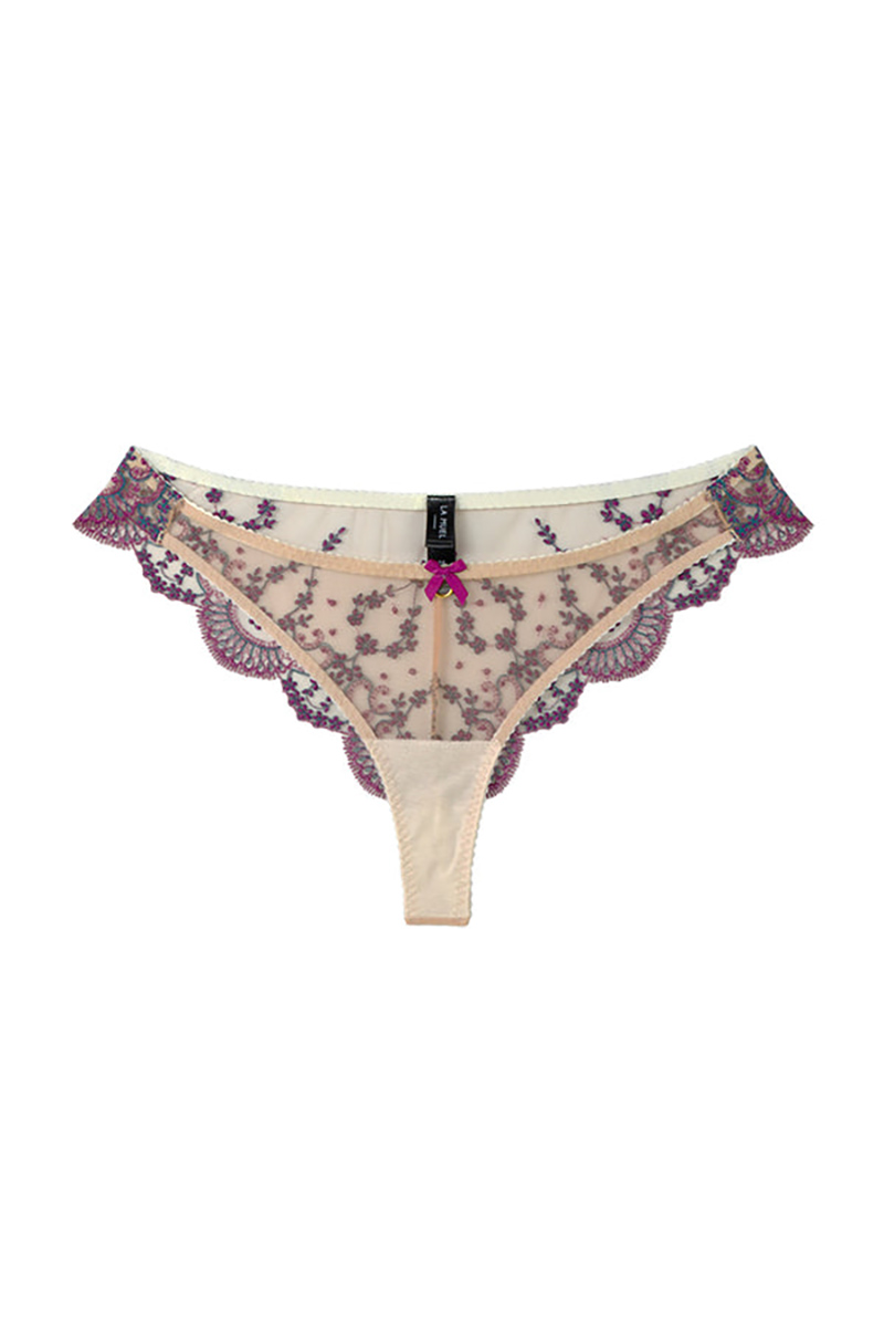 Alternative view of La Muel Slip Brazilian Teal Bride Rosa