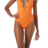 Melissa Odabash Badeanzug Casablanca orange
