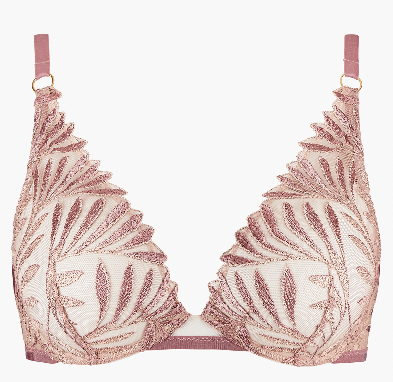 Alternative view of Aubade Sensory Illusion Triangel BH