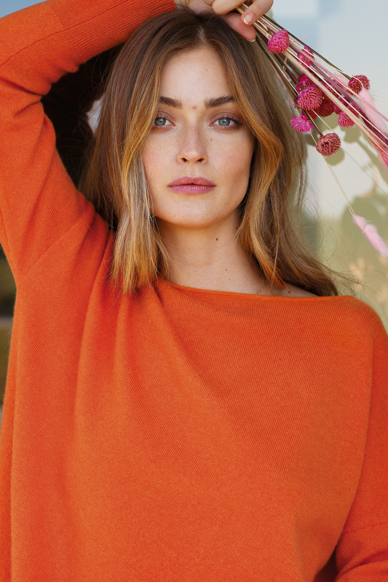 Weiss Pullover cotto – Bild 3