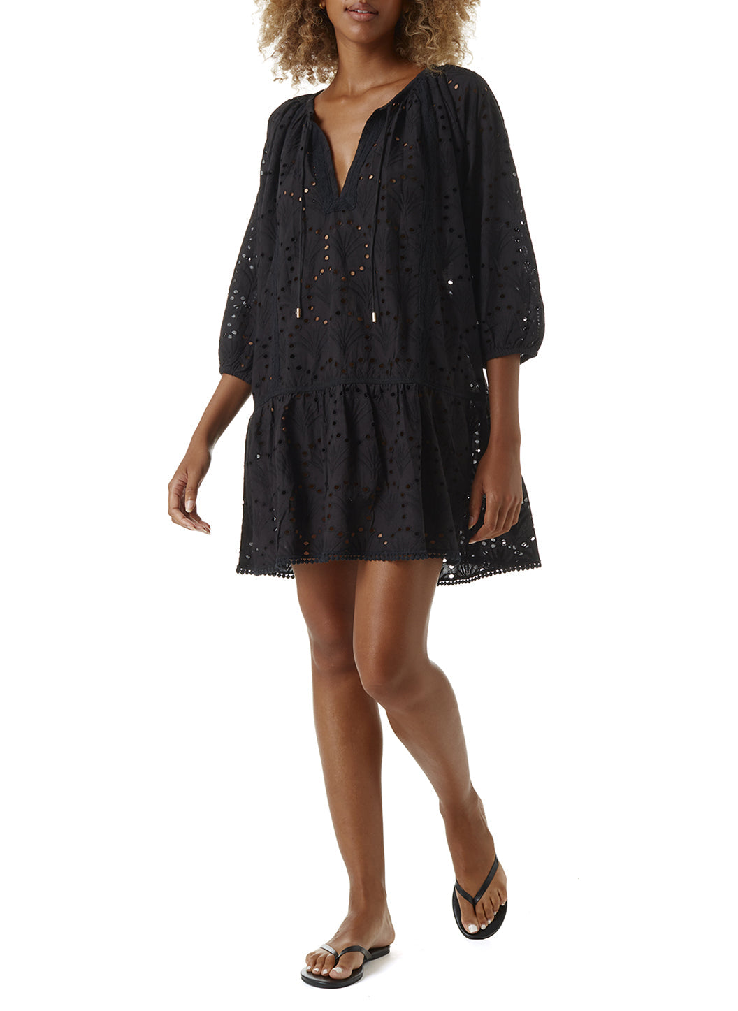 Melissa Odabash Kleid Ashley schwarz