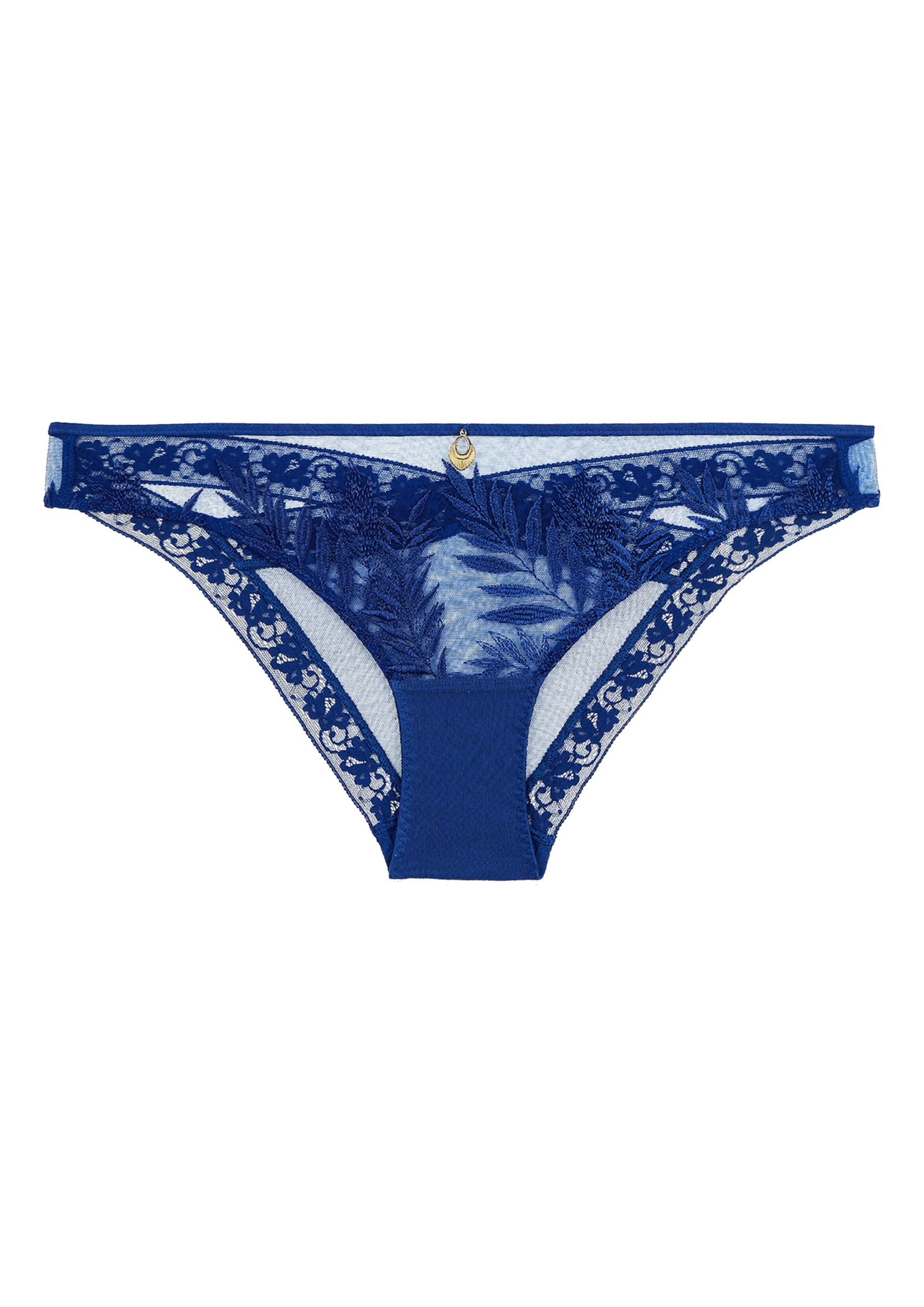 Aubade Slip Parenthese Tropicale electric blue