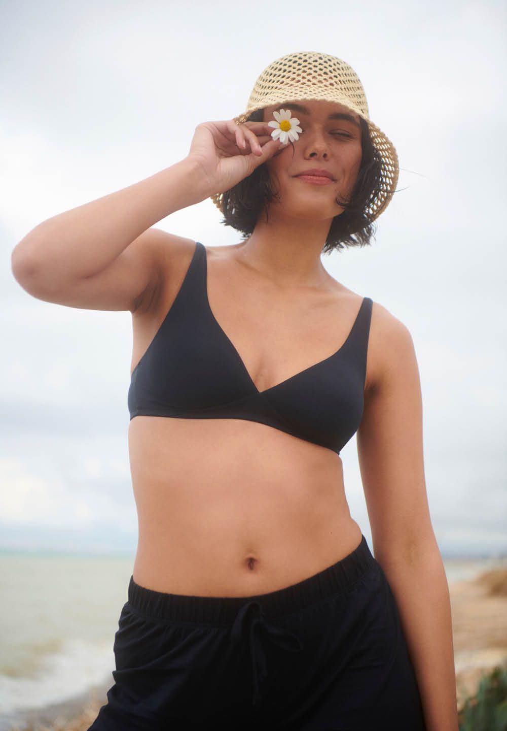 Hanro BH ohne Bügel Cotton Sensation black – Bild 4