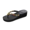 Chanclas by Simone Herrera Emanuela black high heel