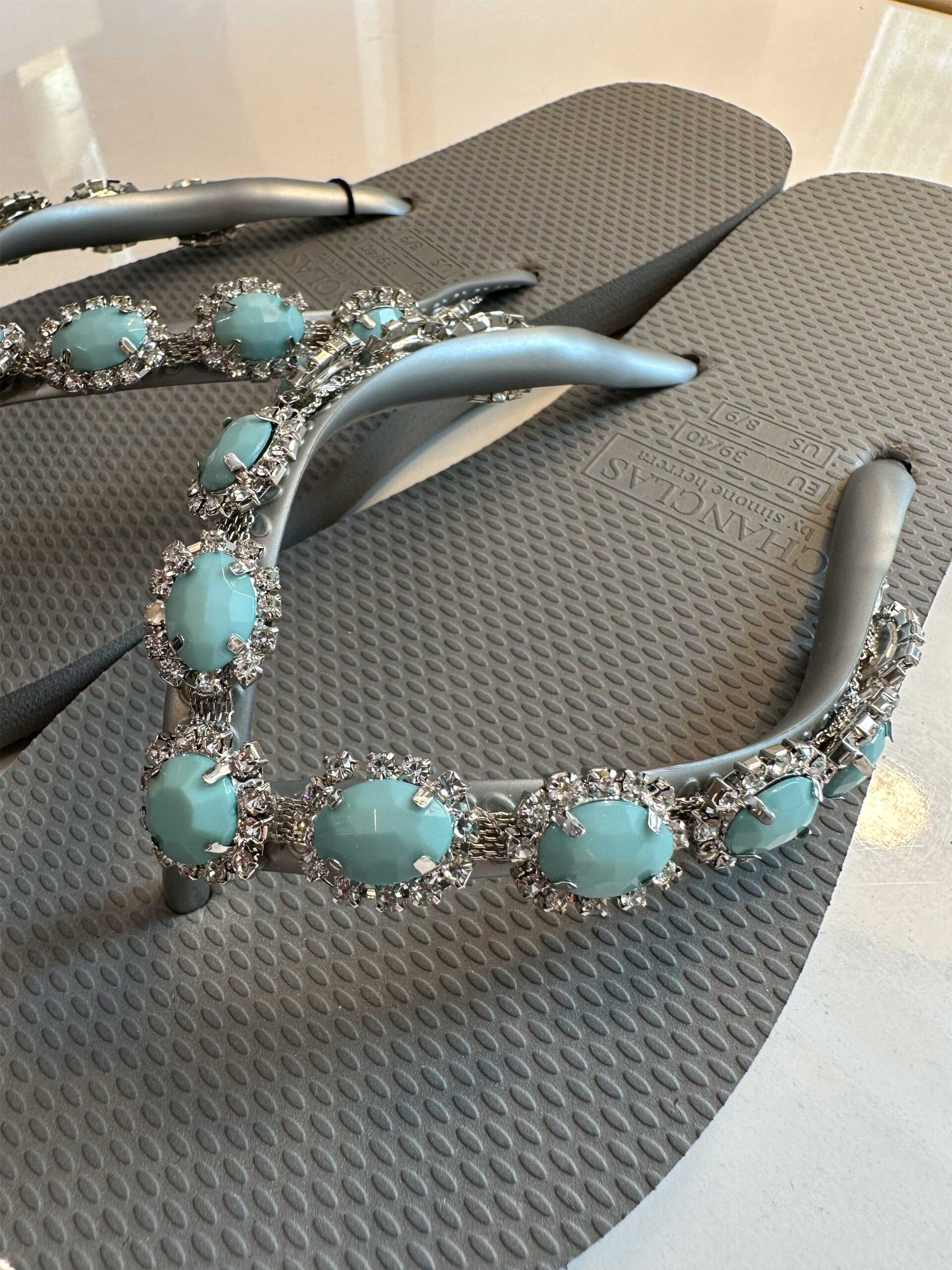 Chanclas by Simone Herrera Flip Flops Marta grey – Bild 2