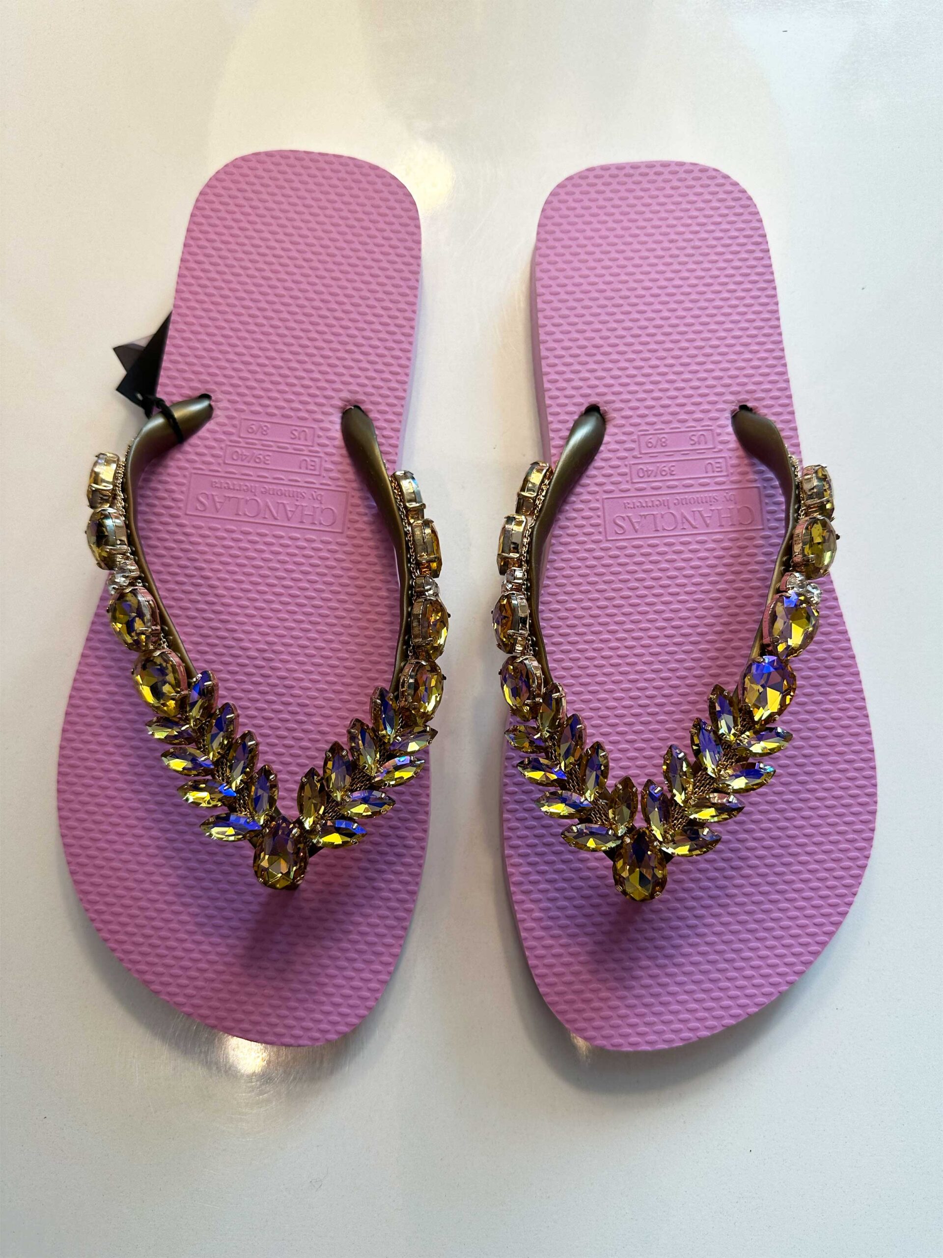 Chanclas by Simone Herrera Flip Flops Adele lavender