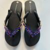 Chanclas by Simone Herrera Flip Flops Adela black high heel
