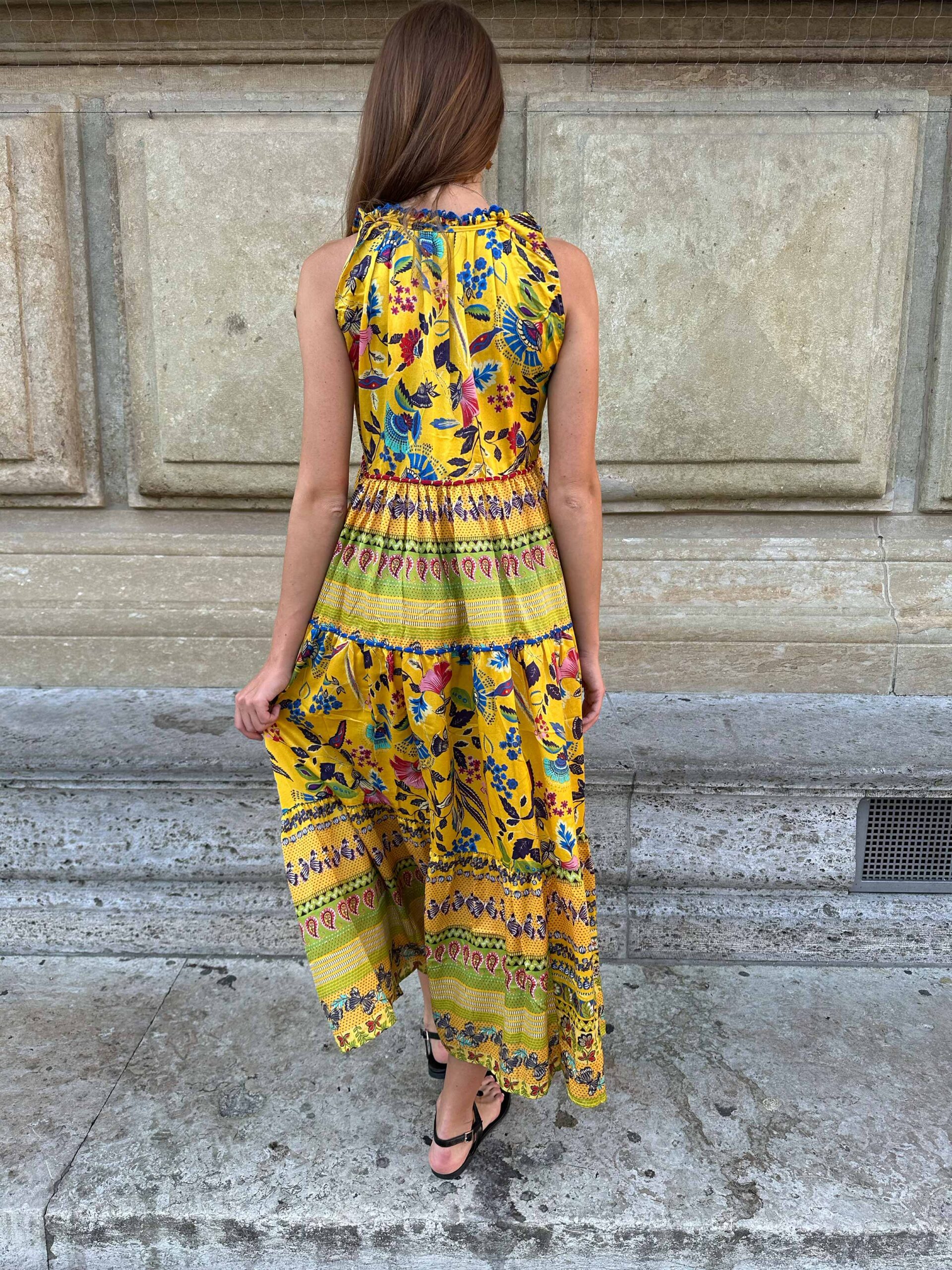 Laetitia Kleid Paola gelb – Bild 2