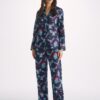 Derek Rose Pyjama Lara Micro Modal Stretch Soft Aqua