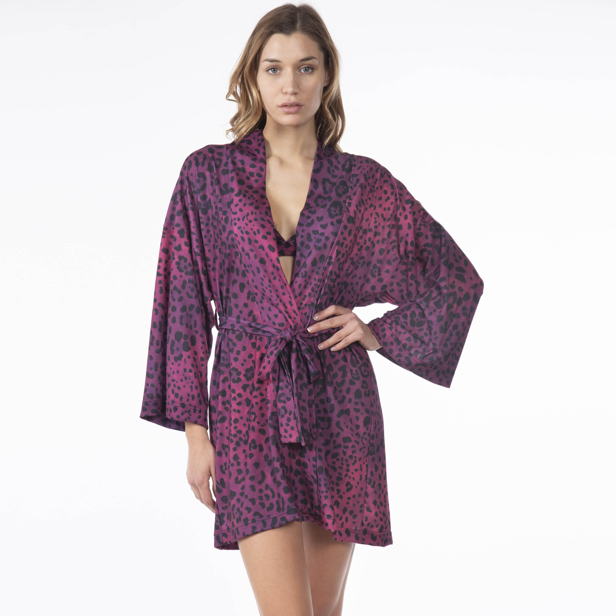 Valery Bh ohne Bügel Mirasol animalier fuchsia