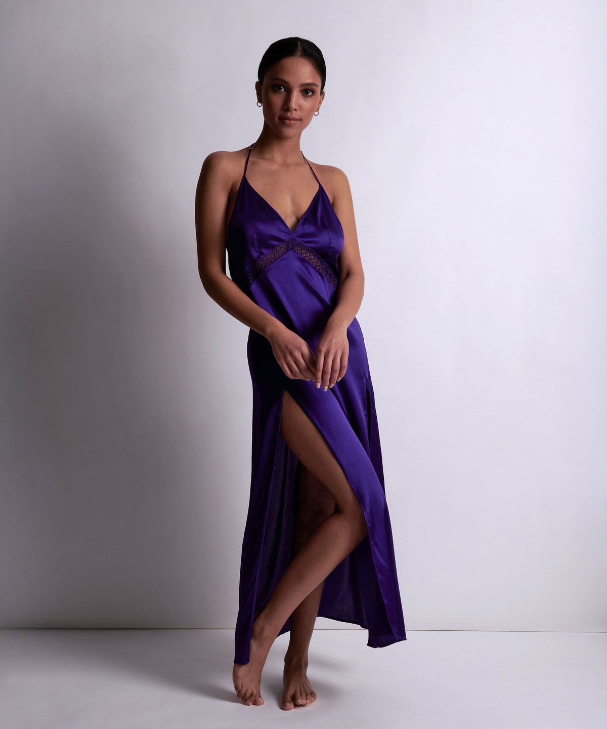 Aubade Kleid Silk Desire ultra violet