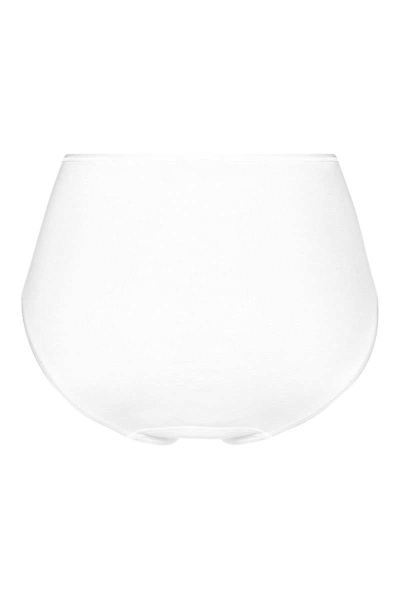 Hanro Cotton Seamless Maxi Slip white – Bild 5