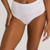 Hanro Cotton Seamless Maxi Slip white
