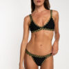 Silkana Bikini Tropical low schwarz