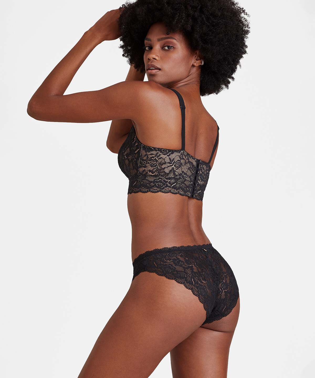 Aubade Komfort Bralette Rosessence noir – Bild 2