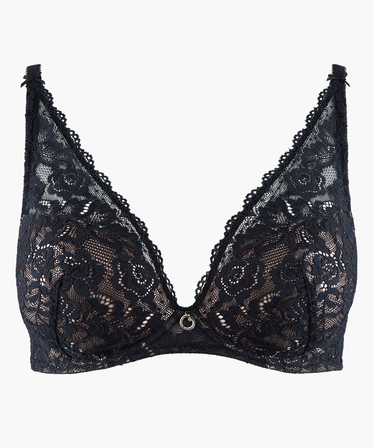 Aubade Schal-Push-up BH Rosessence HK81 noir – Bild 5