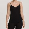Hanro Spaghetti Top woolen silk cygne