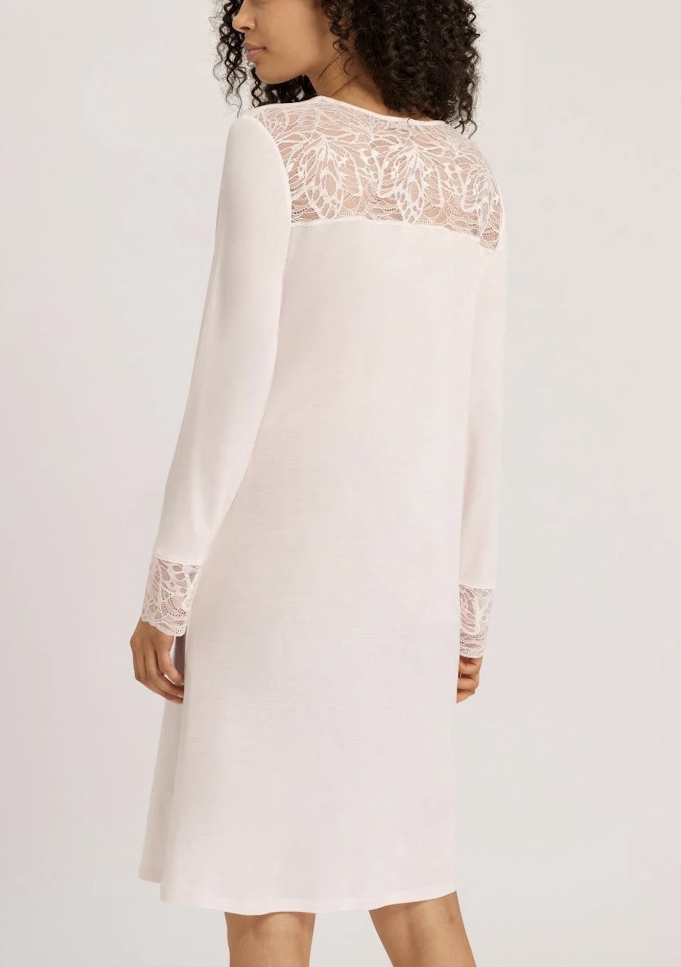 Hanro Nachthemd langarm Elia NW sunset rose – Bild 2