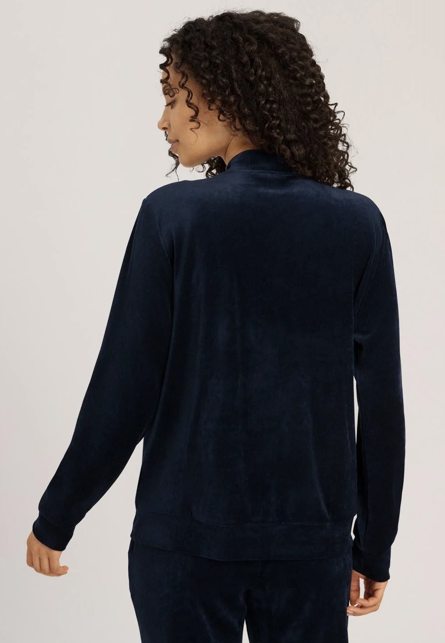 Hanro Jacke Favourites deep navy – Bild 2