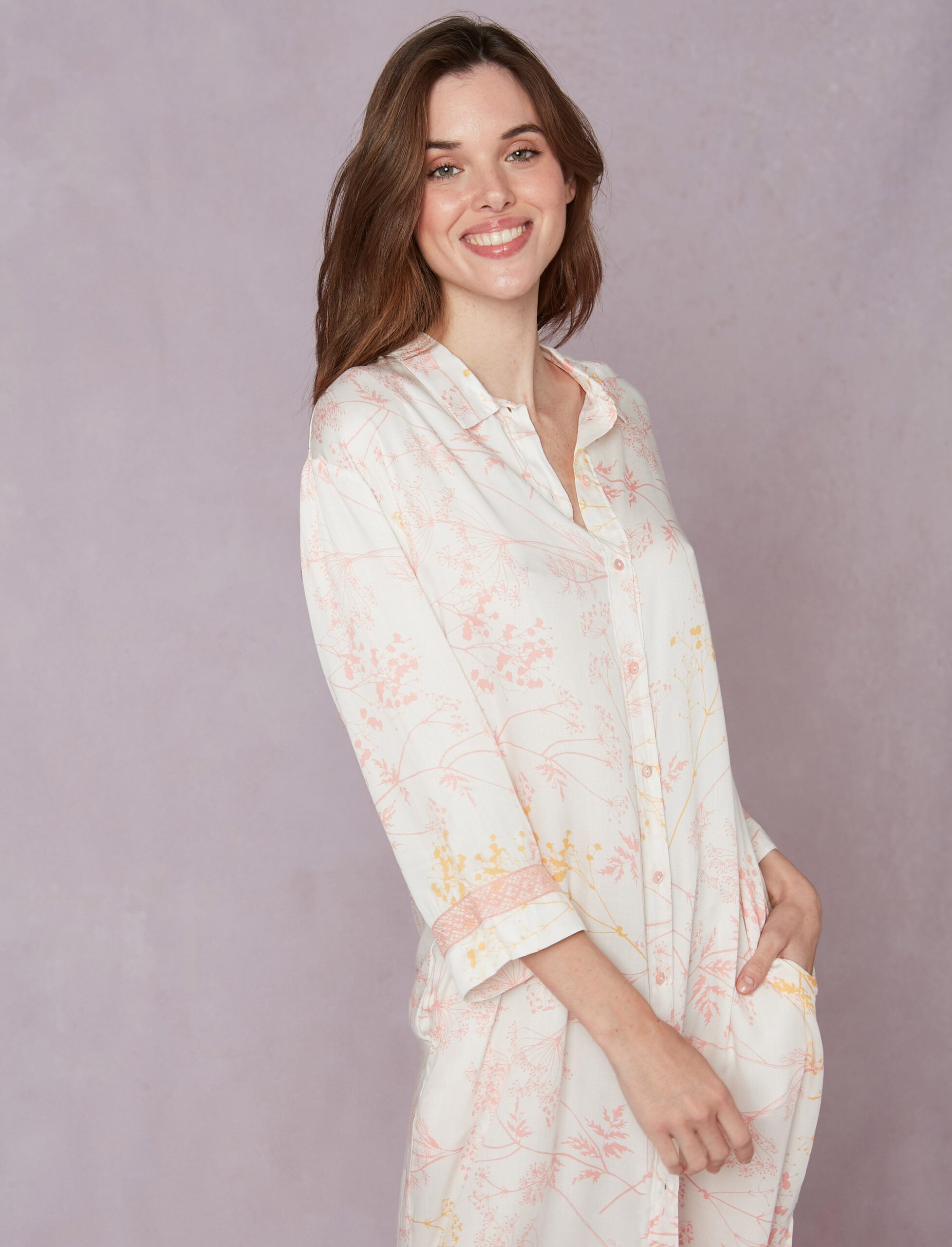 Le Chat Nachthemd Casamance 505 rose – Bild 3