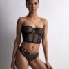 Aubade Saint Tropez Slip Indomptable after dark