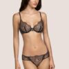 Andres Sarda Bustier Relang schwarz