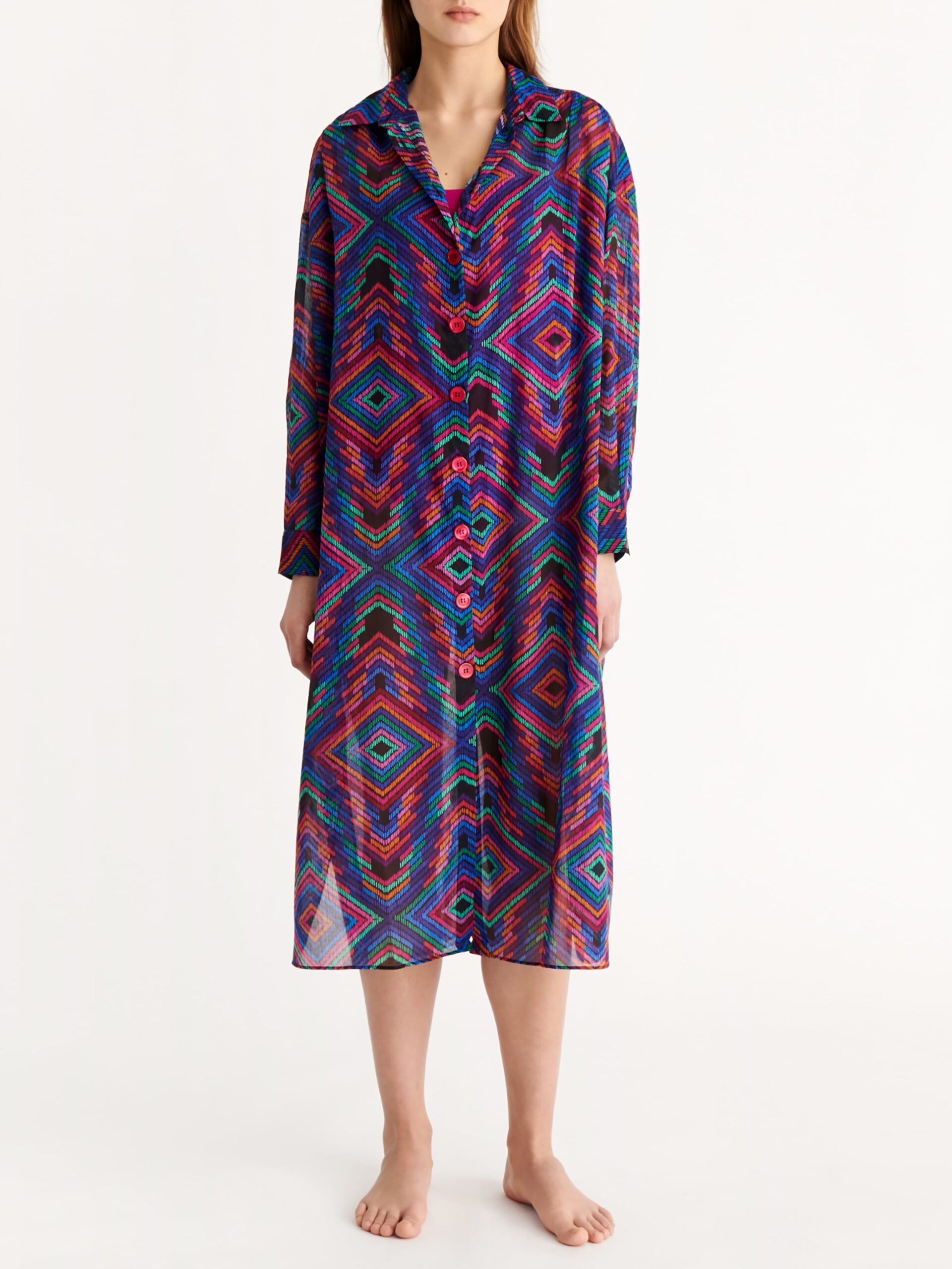 Eres Kleid DJ imprime cameleon