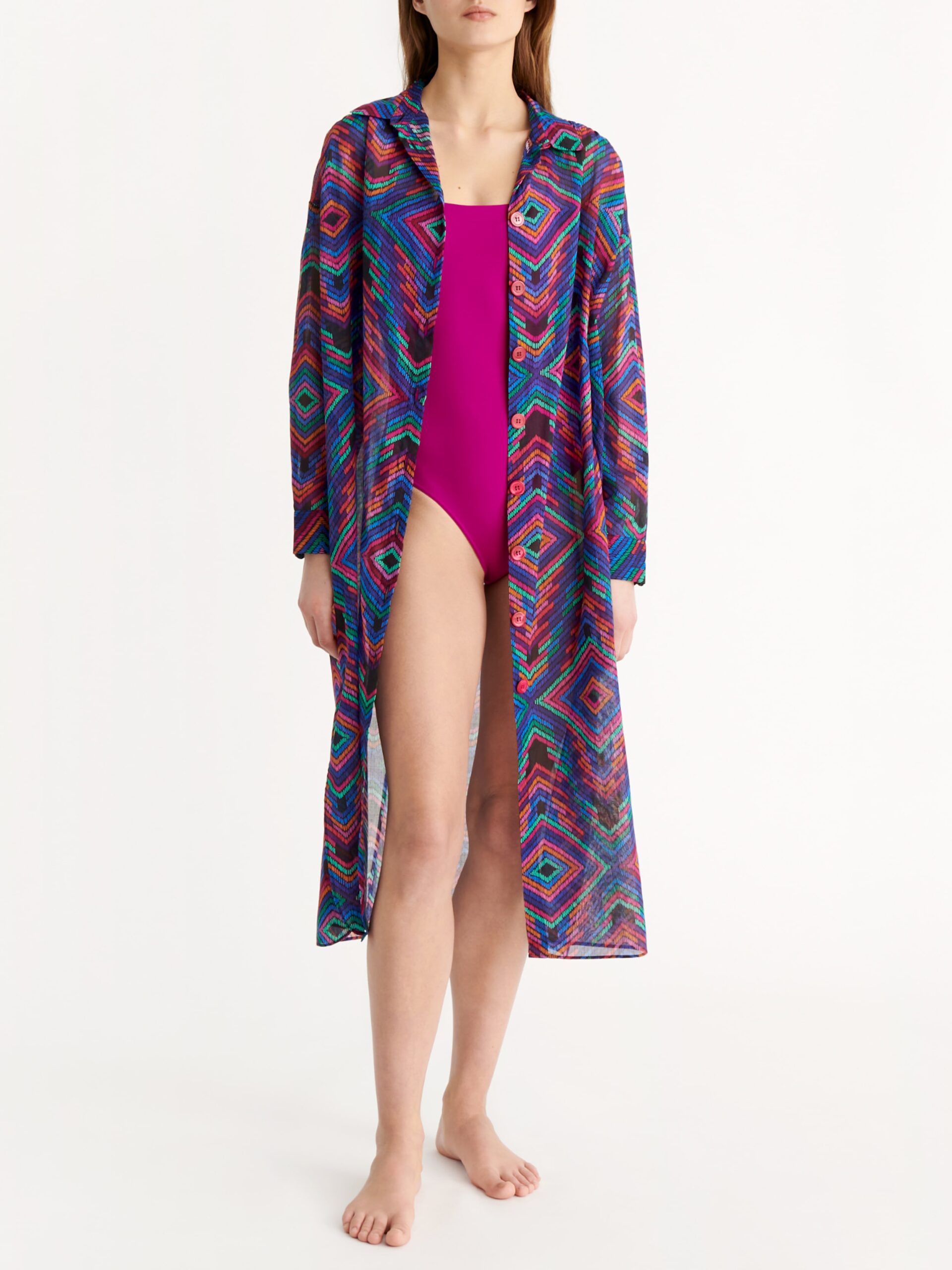 Eres Kleid DJ imprime cameleon – Bild 3