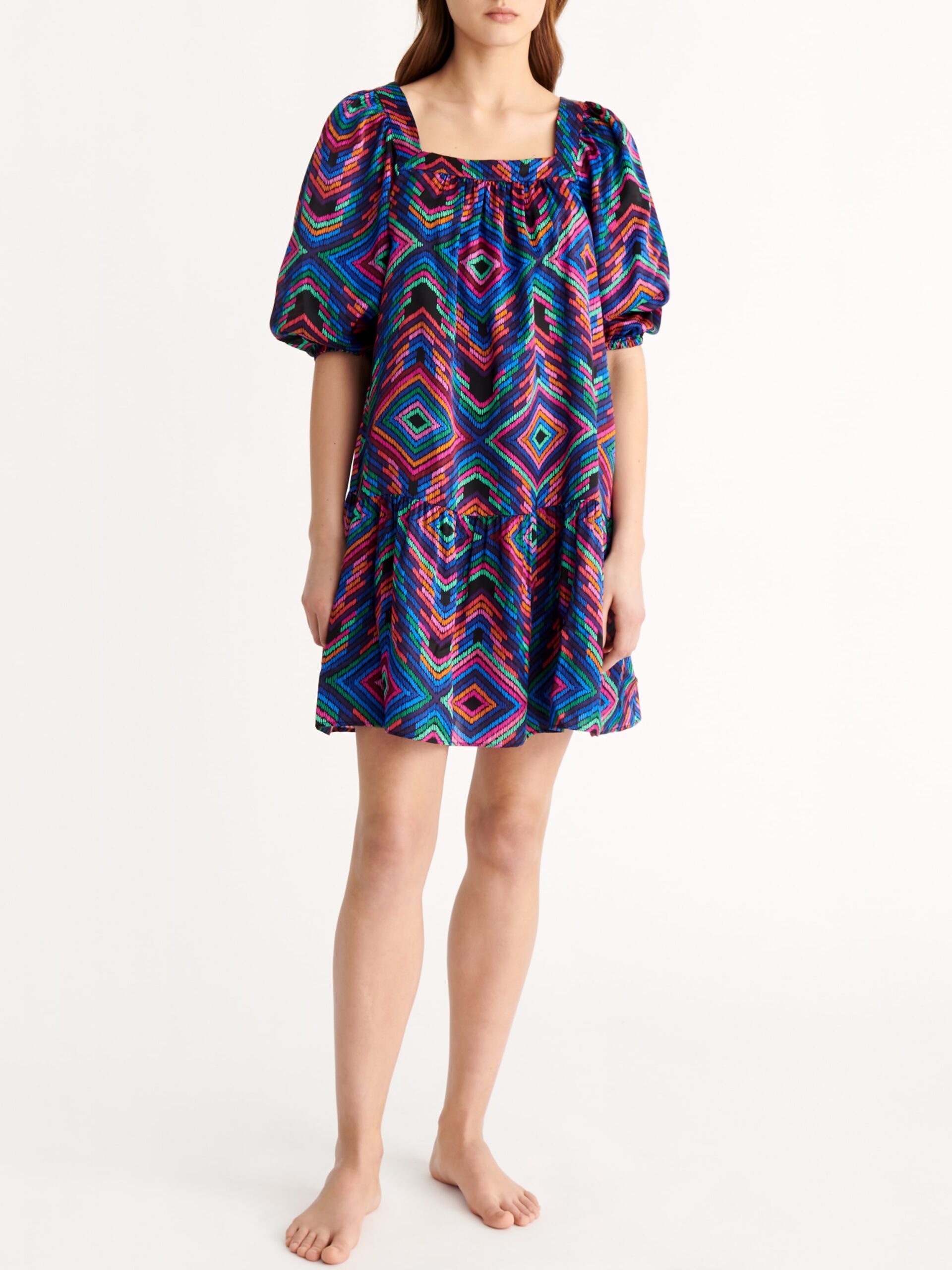 Eres Kleid Nightclub imprime cameleon