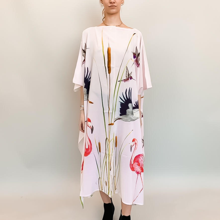 Simone Bruns Tunika Flamingo Silk rose