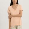 Hanro T-Shirt Sleep and Lounge peach nougat