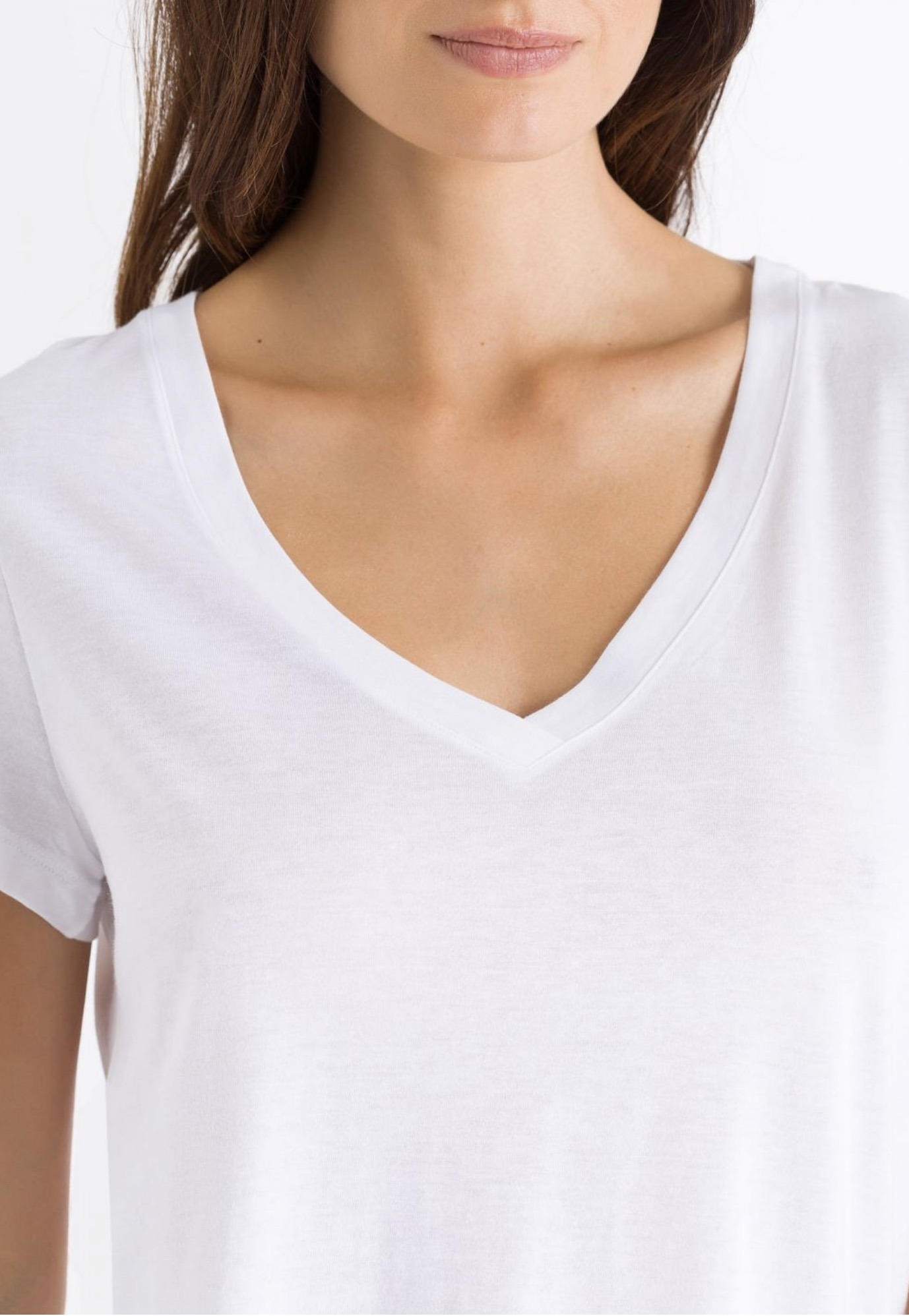 Hanro T-Shirt Sleep and Lounge white – Bild 3