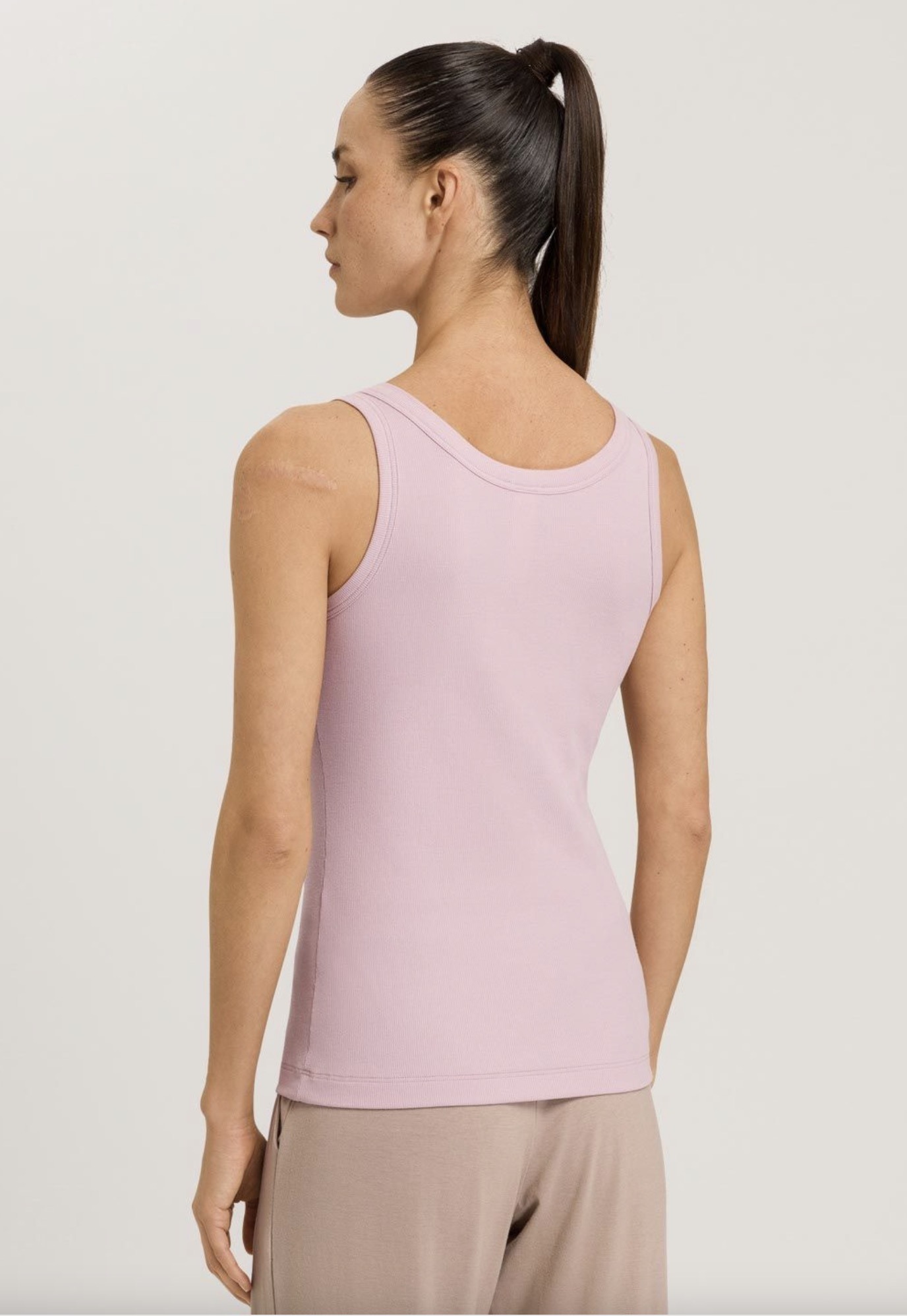 Hanro Träger-Top Sleep and Lounge crepe pink – Bild 2