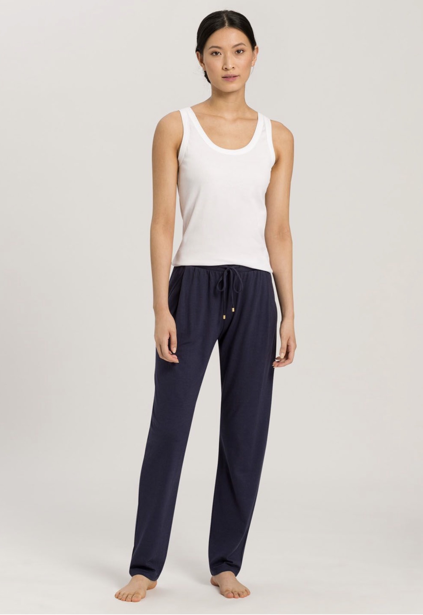 Hanro Träger-Top Sleep and Lounge white – Bild 3