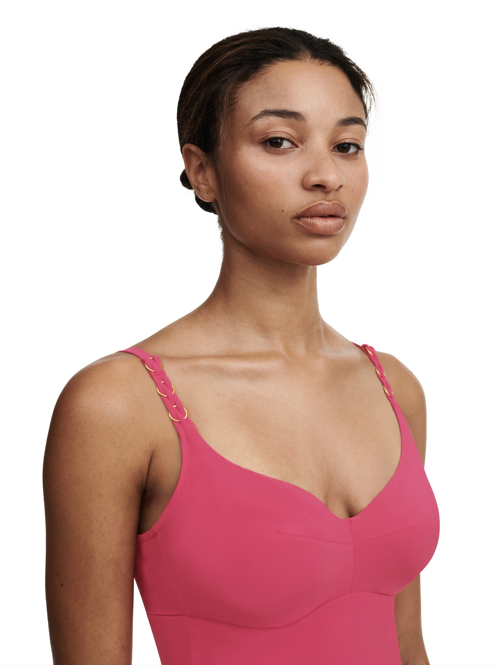 Chantelle Badeanzug Emblem cybelle pink – Bild 3