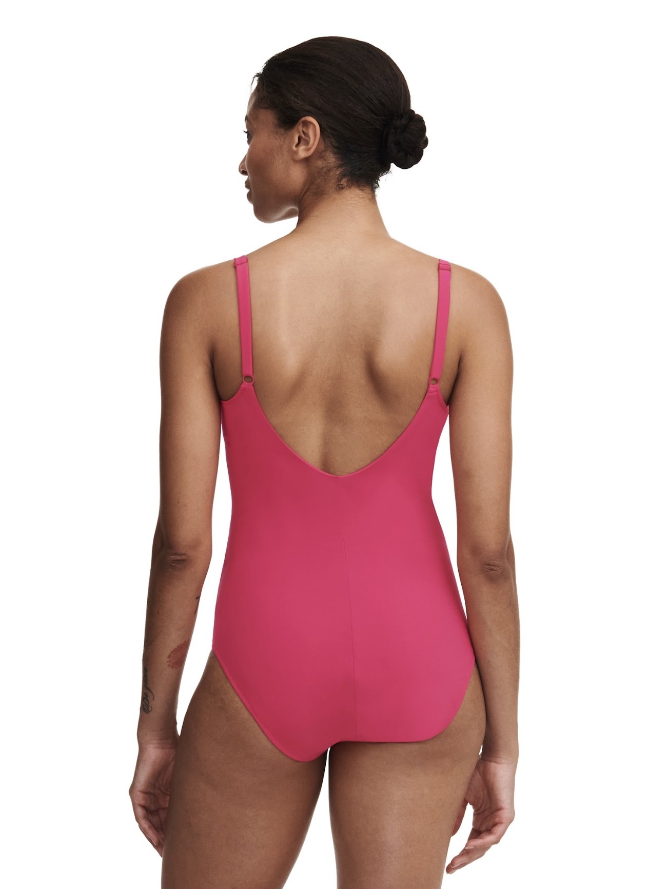 Chantelle Badeanzug Emblem cybelle pink – Bild 2