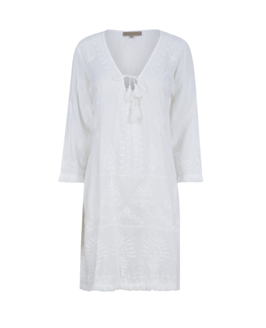 Pranella Aggie Dress white