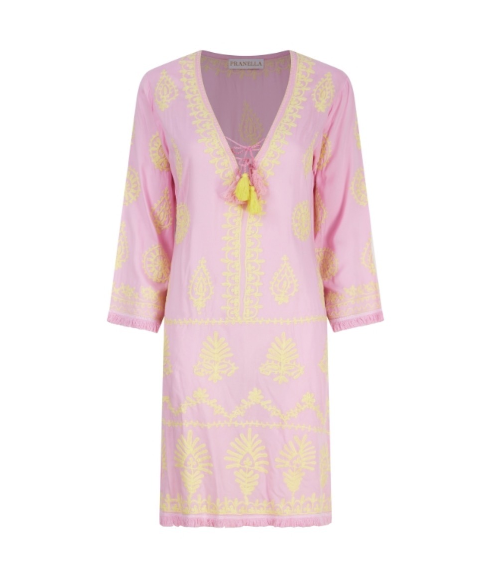 Pranella Aggie Dress pink-lemon