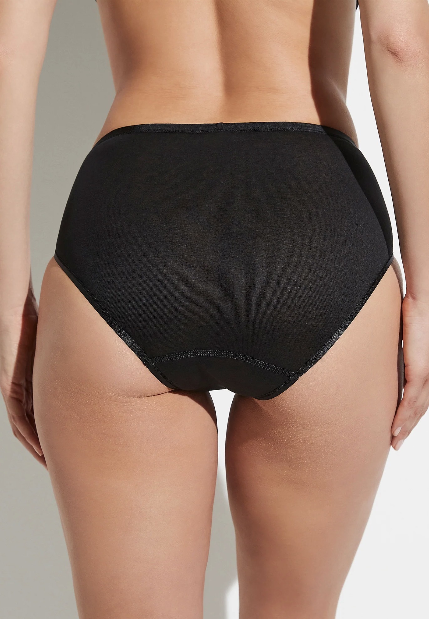 Alternative view of Zimmerli Maxi-Slip Cotton Deluxe schwarz