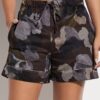 Zimmerli Shorty Cotton Sateen florals brown