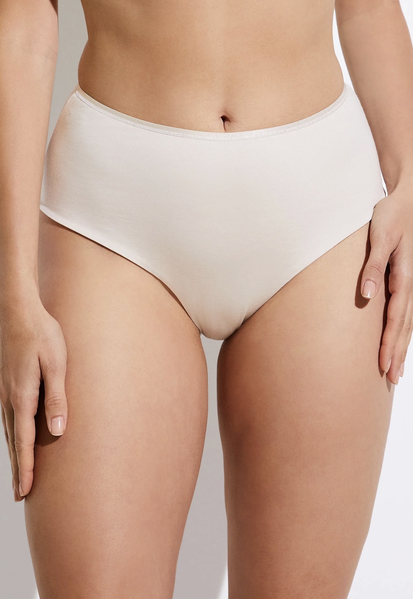 Zimmerli Maxi-Slip Pureness oatmeal