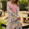 Miss June Kaftan Madalena blue