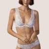 Andres Sarda String Tyng weiß
