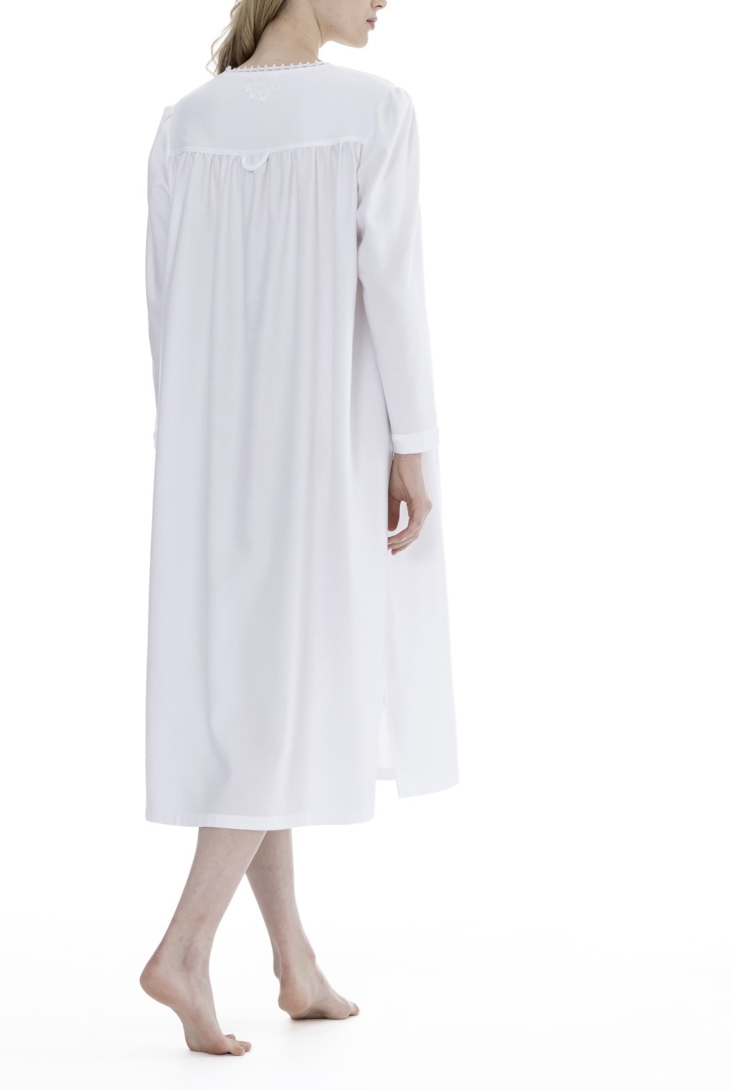 Celestine Nachthemd Marleen weiß – Bild 2