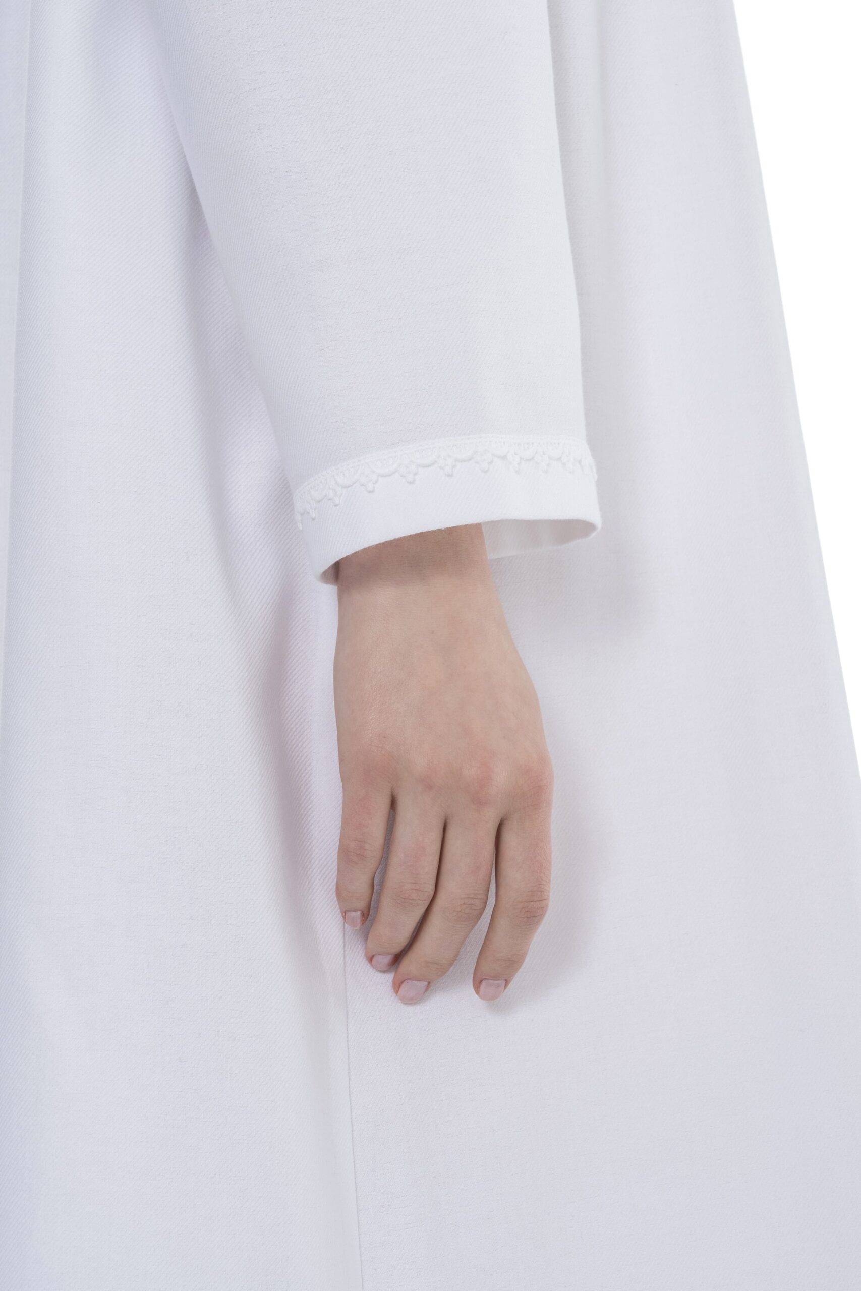 Celestine Nachthemd Marleen weiß – Bild 5