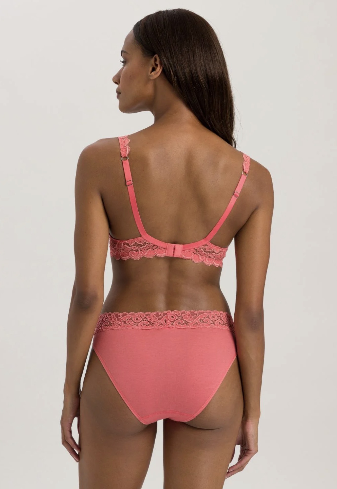Hanro BH mit Bügel Moments porcelain rose – Bild 2