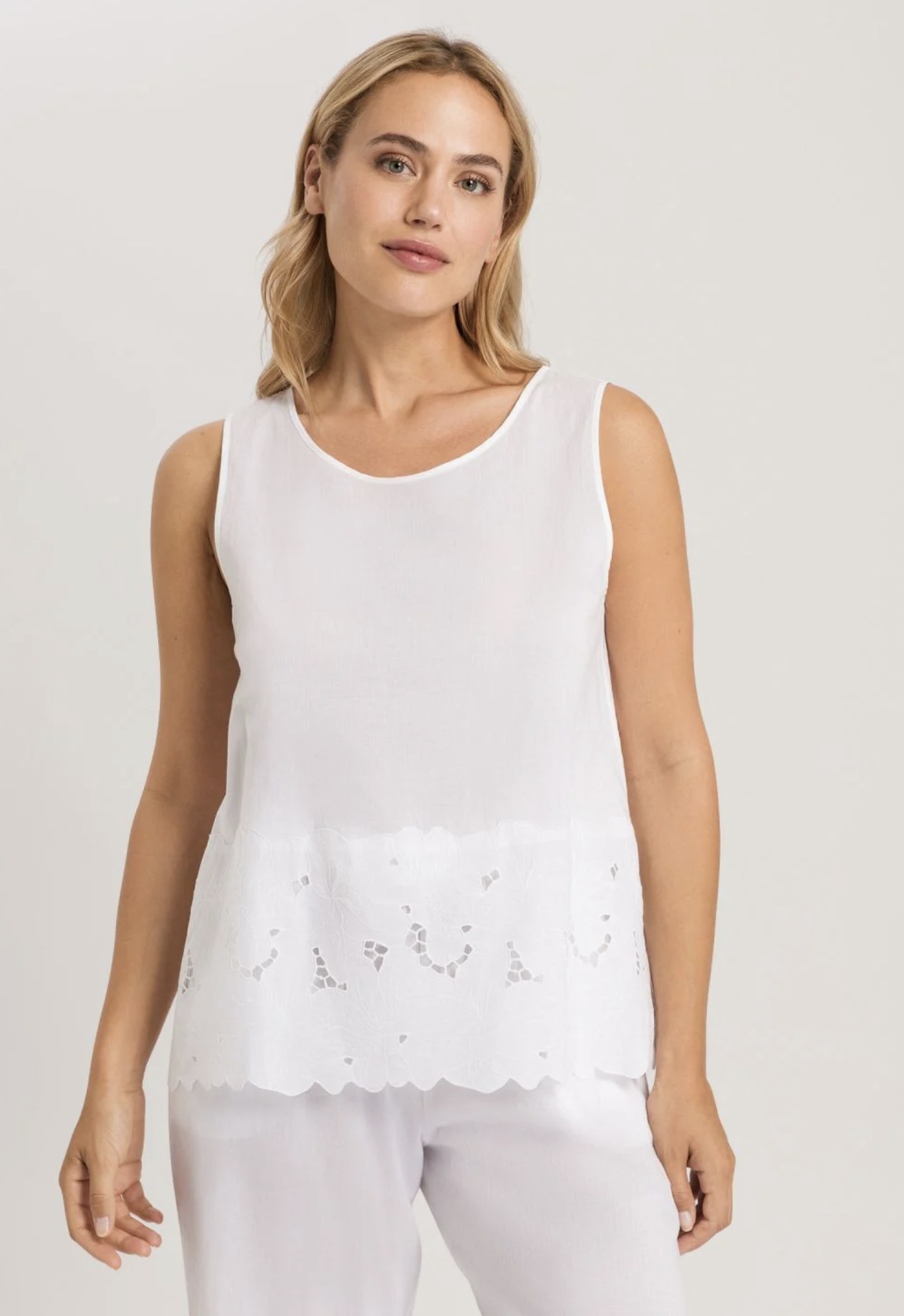 Hanro Tank Top Clara white