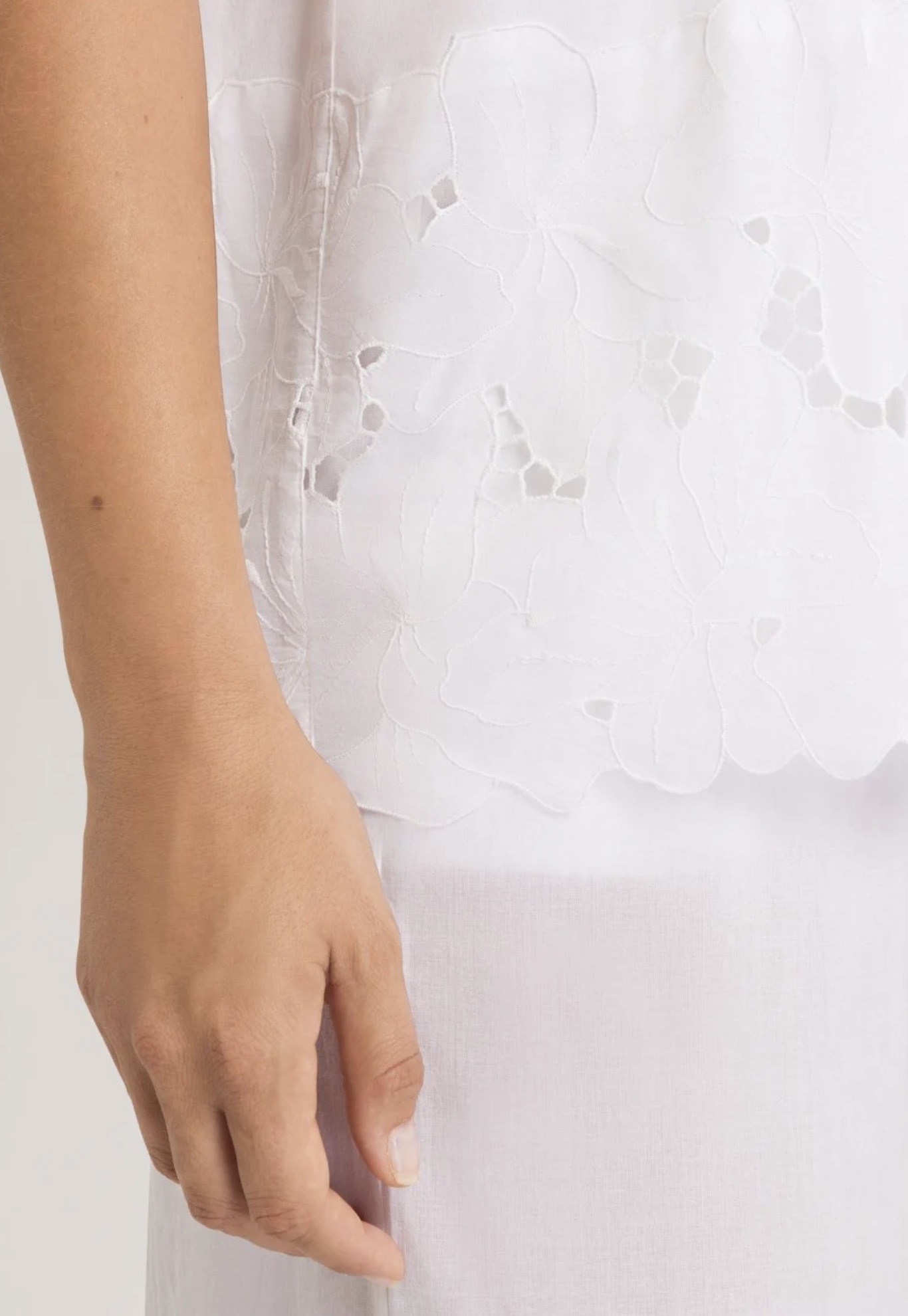 Hanro Tank Top Clara white – Bild 3